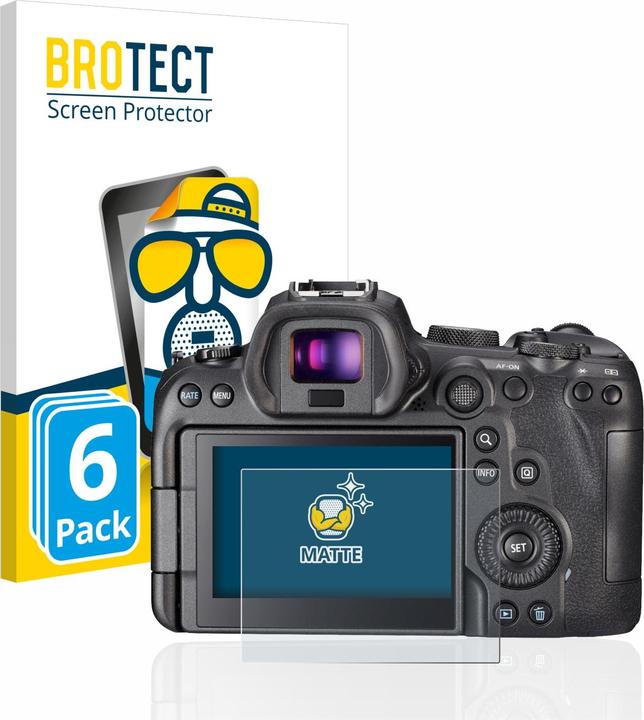 Produktbild BROTECT Entspiegelungs-Schutzfolie Displayschutz Matt (Displayschutz, EOS R6)