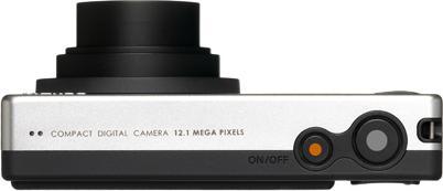 Image du produit Pentax Optio H90, 12MP, 5x Zoom, Vidéo HD, Argent/Blanc (1/2,3'')