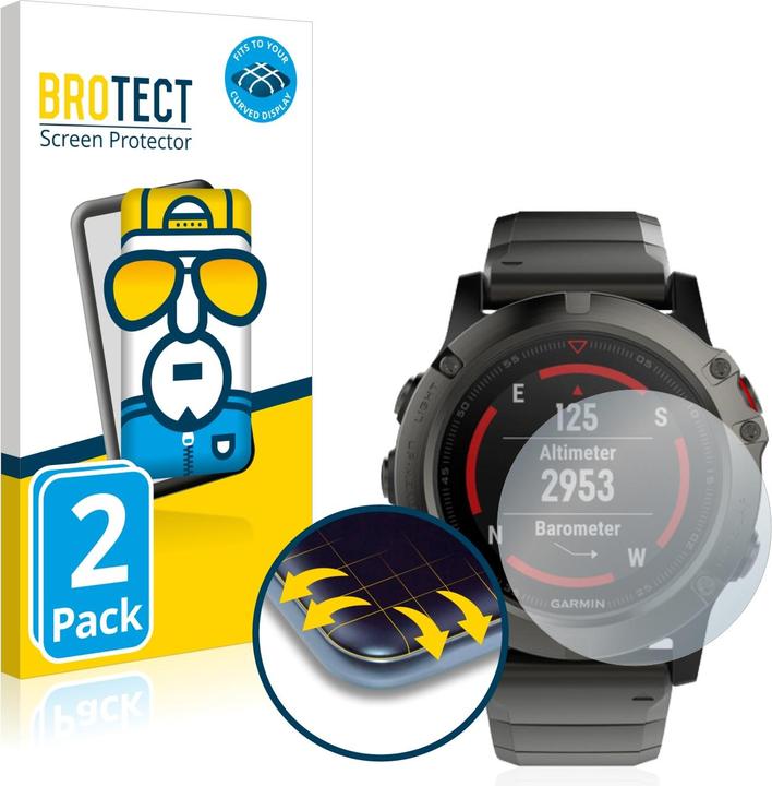 Produktbild BROTECT Full-Cover Displayschutz (fenix 5X)