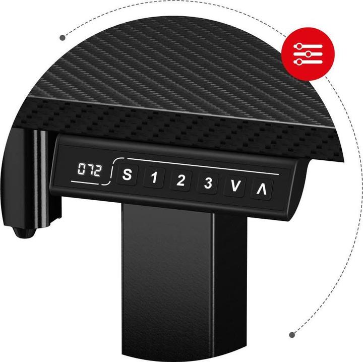 Image du produit Huzaro Biurko gamingowe Hero 8.2 Balck