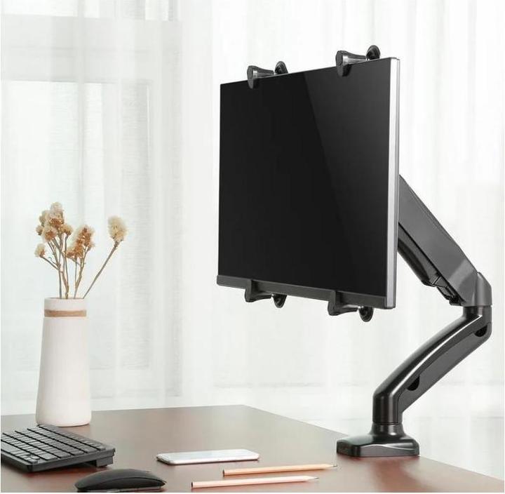 Actual product image Maclean MC-899 Non-VESA screen adapter 13"-27" 75x75 100x100 max. 8 kg Adapter for screens without VES (Wall, Table, 27")