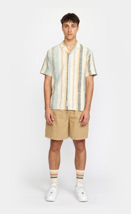 Actual product image Revolution Short-Sleeved Cuban Cotton Shirt (XXL)