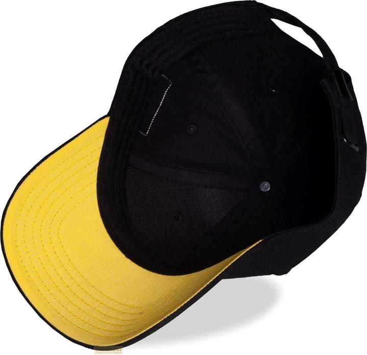 Actual product image Difuzed Pokemon Curved Bill Cap Pikachu Black