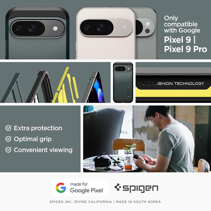 Actual product image Spigen Tough Armor Case (Google Pixel 9, Google Pixel 9 Pro)