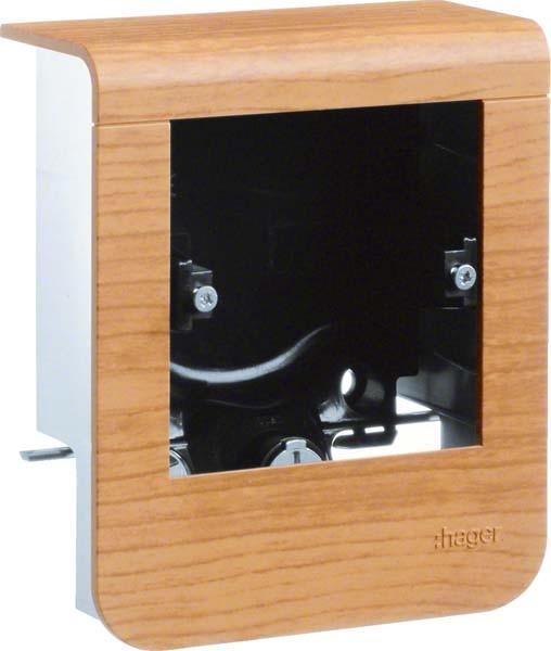 Image du produit Hager TEH SL20055901D2 Support d'appareils uni design SL 20x55 décor hêtre (10.50 cm)
