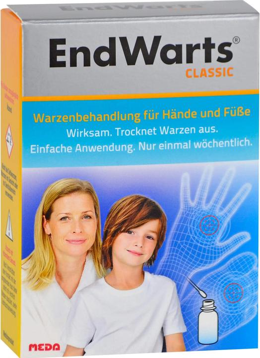 Actual product image EndWarts classic wart treatment for hands and feet solution, 3 ml solution (3 ml)