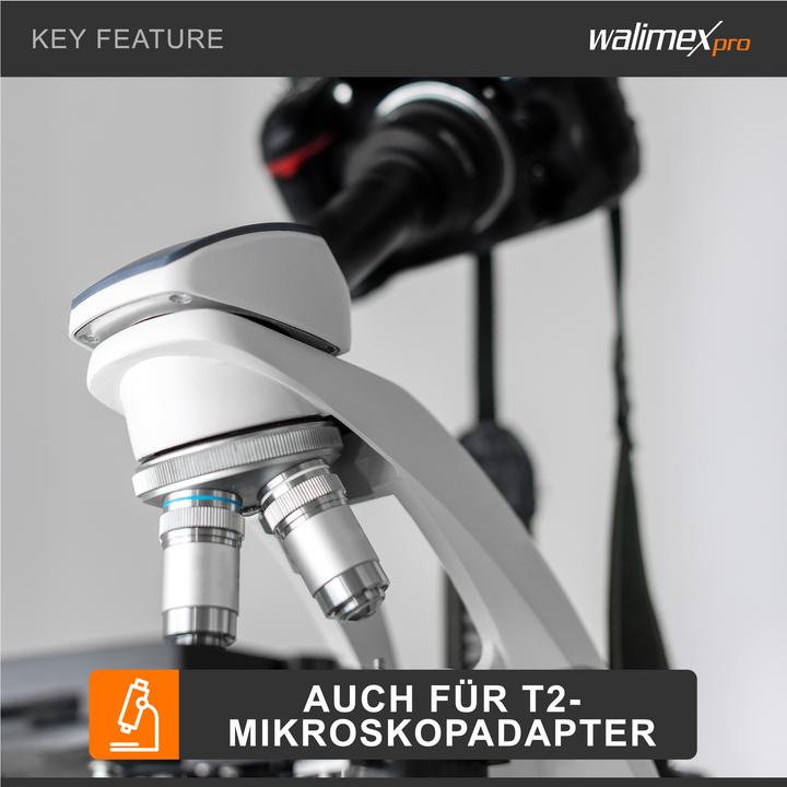 Actual product image Kipon Adapter T2 lens to Pentax K camera