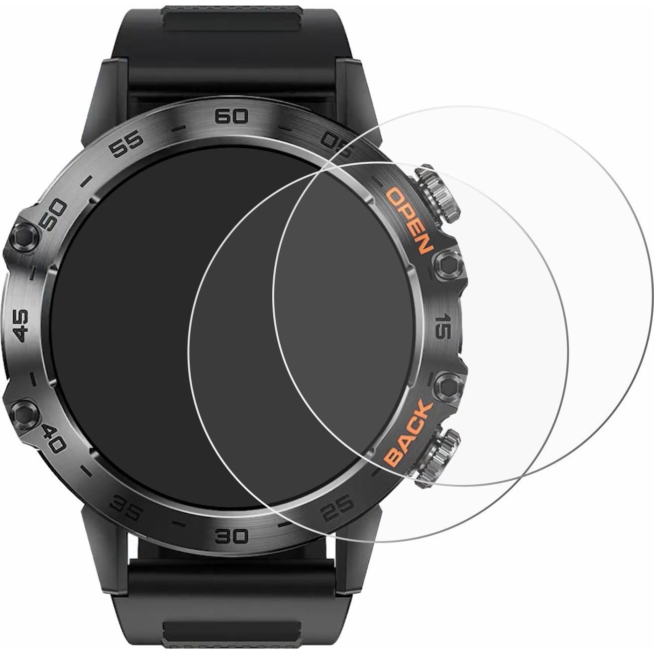 Thumbnail - ScreenLeaf Schutzfolie nachhaltiger Displayschutz Displayschutzfolie Folie Klar Transparent, Smartwatch Schutzfolie, Tra...