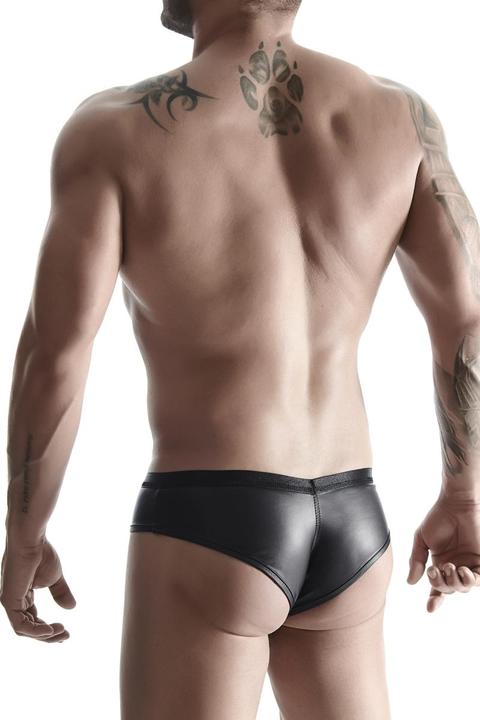 Actual product image Regnes Fetish Planet Wetlook Men's brazilian style briefs (S)