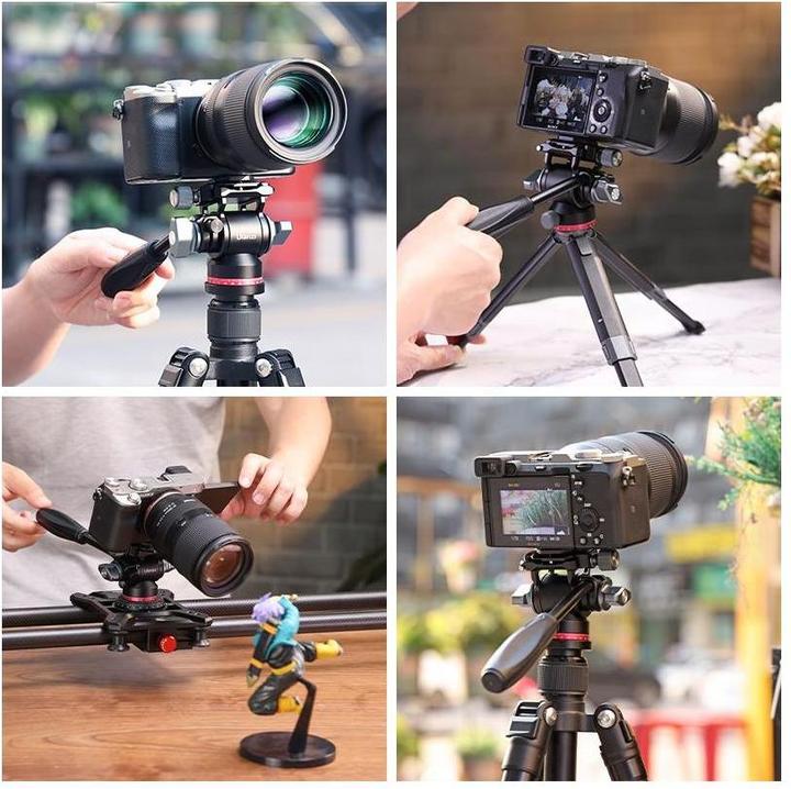 Actual product image Ulanzi Tripod head U-190 Mini Fluid (Panorama head)
