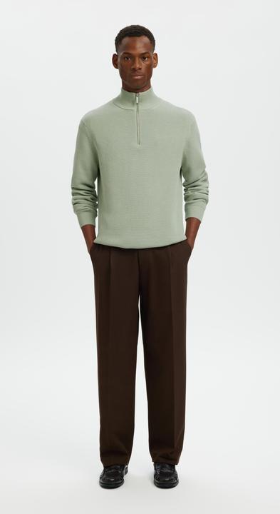 Image du produit Selected Slhdane Ls Knit Structure Half Zip Noos (XL)