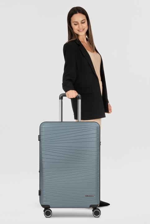 Immagine prodotto Franky Dallas 3.0 Carrello a 4 ruote M 65 cm con piega elastica (74 l)