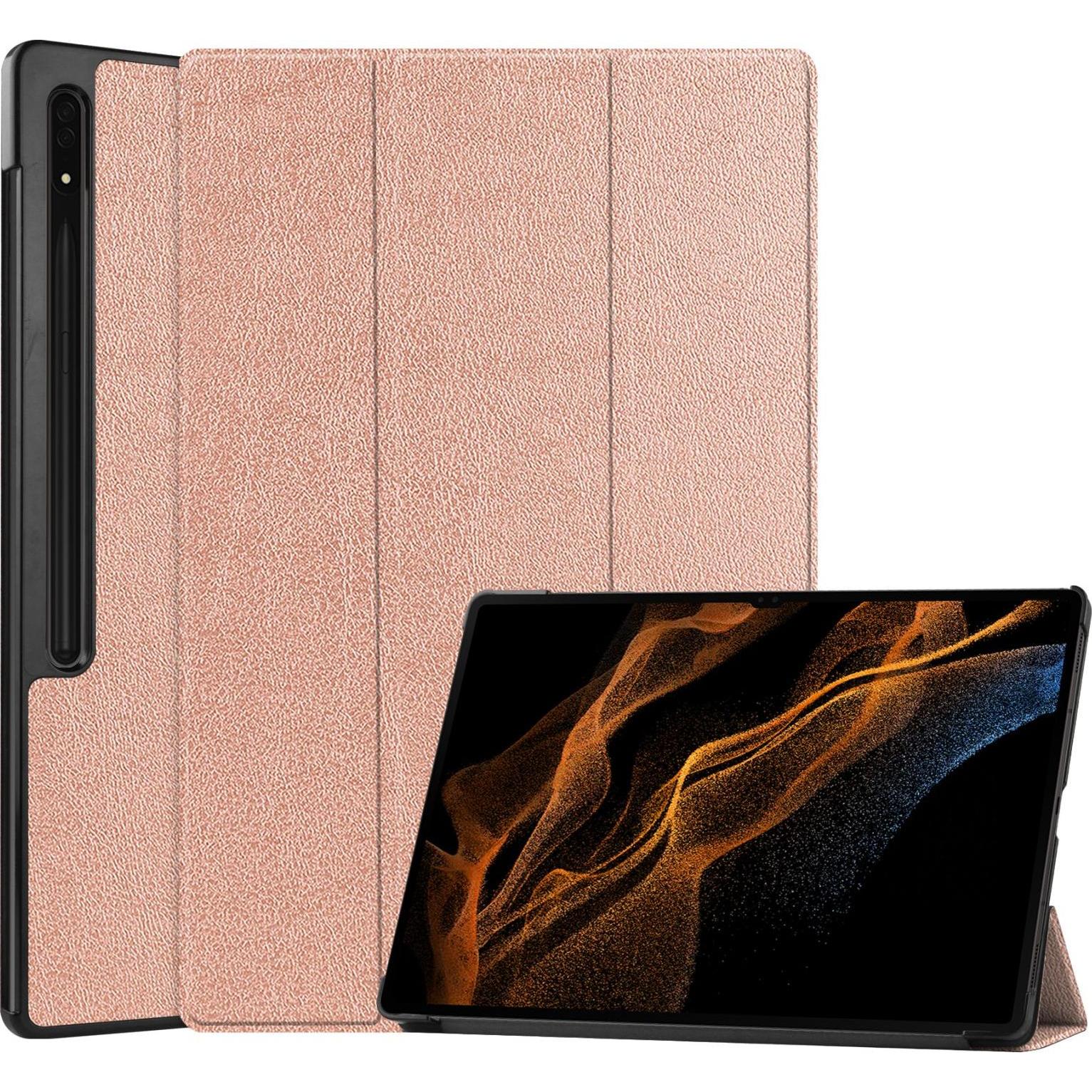 Lobwerk Tablet Hülle für Samsung Tab S8 Ultra SM-X900 SM-906 14.6 Zoll Slim Case Etui mit Standfunktion und, eReader Zub...
