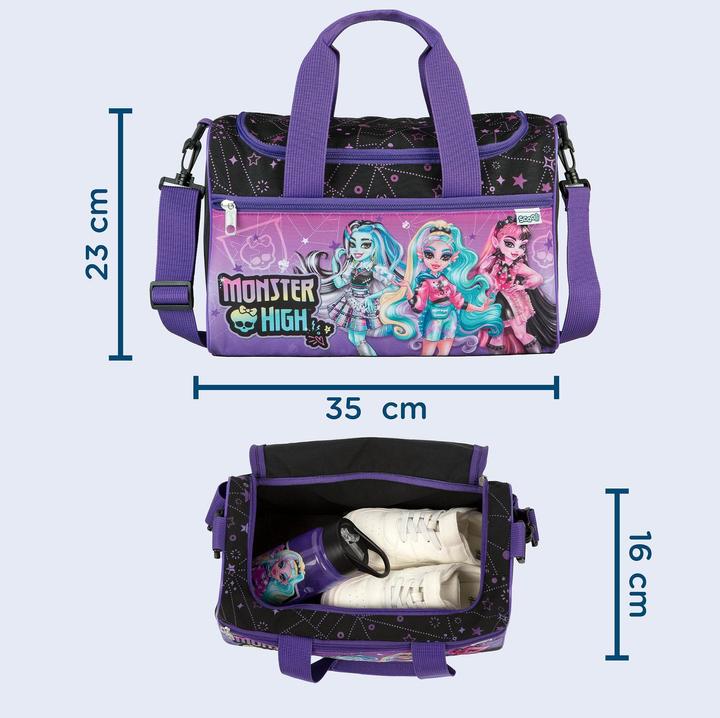 Image du produit Scooli Turnsack Monster High 8 l, Volumen: 8 l (8 l)
