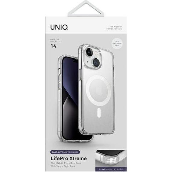 Thumbnail - Uniq etui LifePro Xtreme iPhone 14 6,1" Magclick Charging przeźroczysty/frost clear (Apple iPhone 14), Smartphone Hülle,...