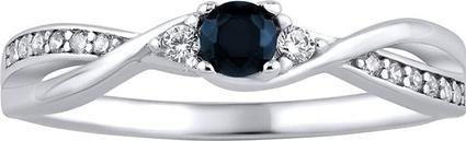 Image du produit Silvego Bague en argent avec véritable saphir naturel JJJR1100SAP - Circuit : 52 mm (52, Argent 925)