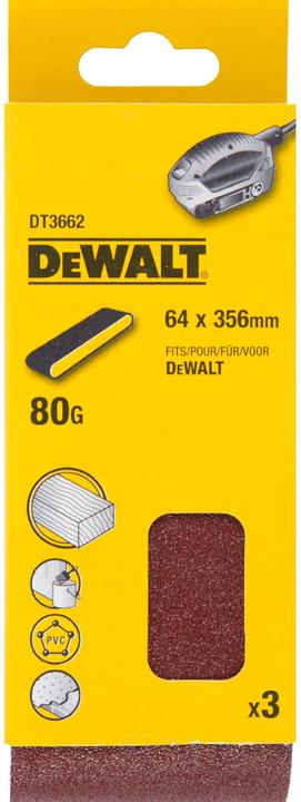 Image du produit DeWalt Bande abrasive (80)
