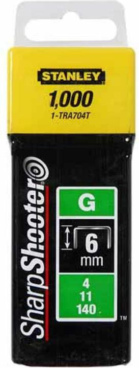 Produktbild Stanley Klammern Typ G (6mm) (1000x)