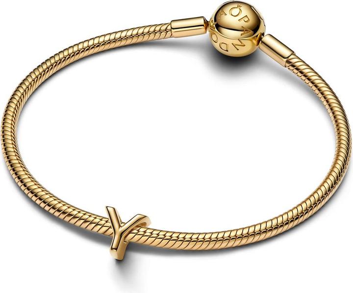 Image du produit Pandora Alphabet-Mini-Charm: Ihre Persönliche Botschaft (Plaqué or, Métal)