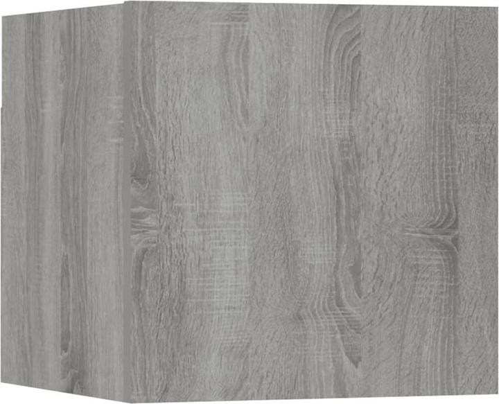 Produktbild VidaXL TV Schrank Set 8-tlg. Grau Sonoma Wohnwand Hängeschrank Schrankwand (30 x 30 x 110 cm)
