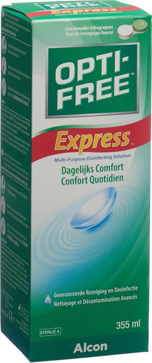 Image du produit Opti Free Express, Kontaktlinsenpflegemittel, 355 ml (Tout en un solution, 355 ml)