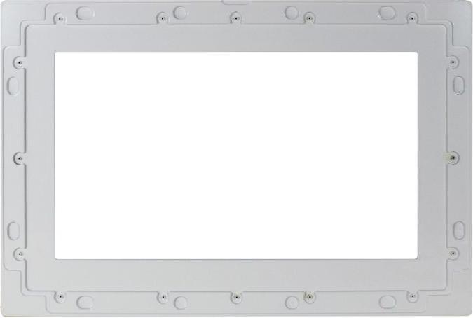 Image du produit Allnet touch display tablet 15 zoll zbh cache pour cadre de montage blanc large