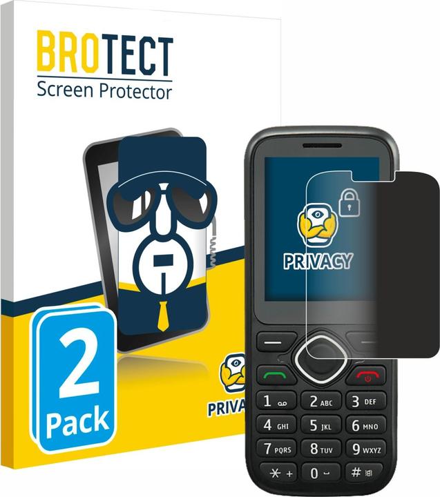 Produktbild BROTECT Sichtschutzfolie Anti-Spy Privacy Folie Blaulicht-Schutz (2 Stk., Oppo A11)