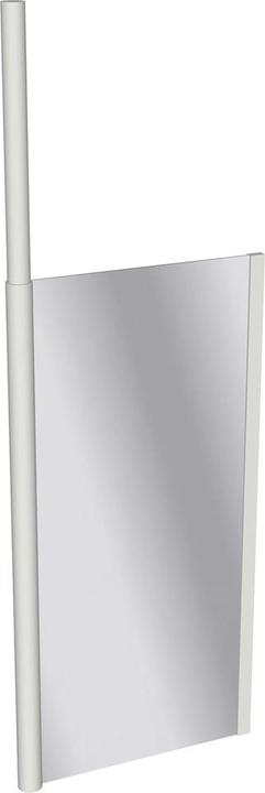 Hüppe Design pure Badewannenabtrennung, Seitenwand, Breite 750mm, Höhe 1500mm, 8P6802182381 (75 cm)