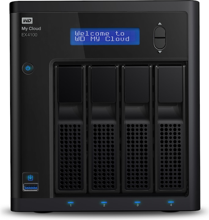 Image du produit WD My Cloud EX4100 (2 x 4 To, WD Red)