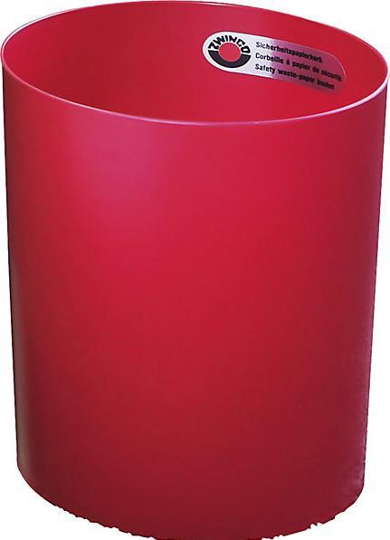 Produktbild Zwingo Sicherheitspapierkorb mit Aluminium-Einsatz (13 l)