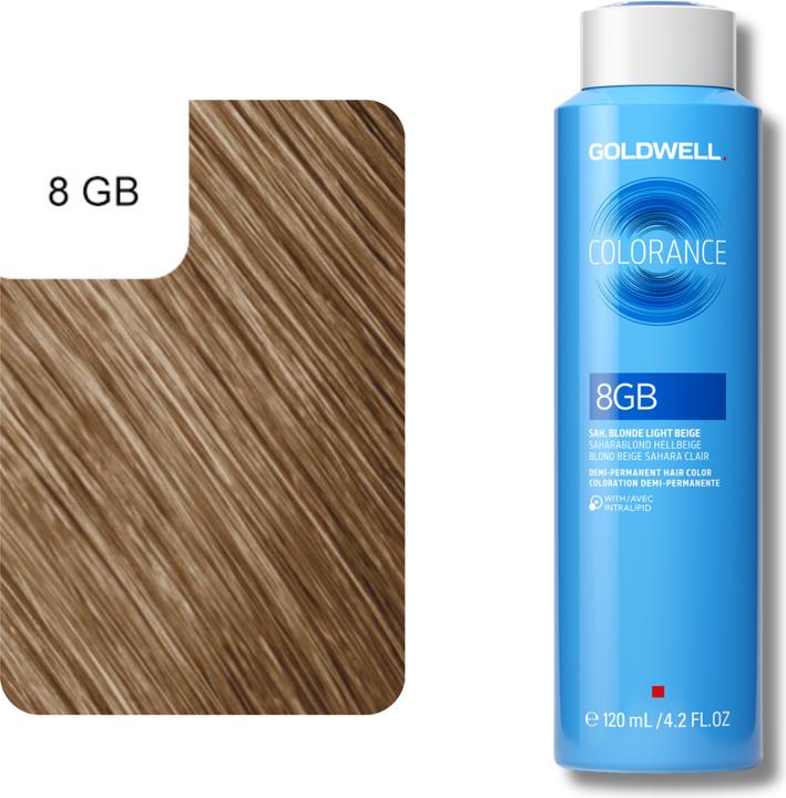 Immagine prodotto Goldwell Colorance Depot Demi Colore permanente per capelli (8GB Sahara Blonde Light Beige)