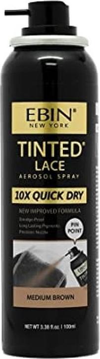 Produktbild Ebin Schnell trocknendes Spray für Spitzen in mittelbraun (Medium Brown)