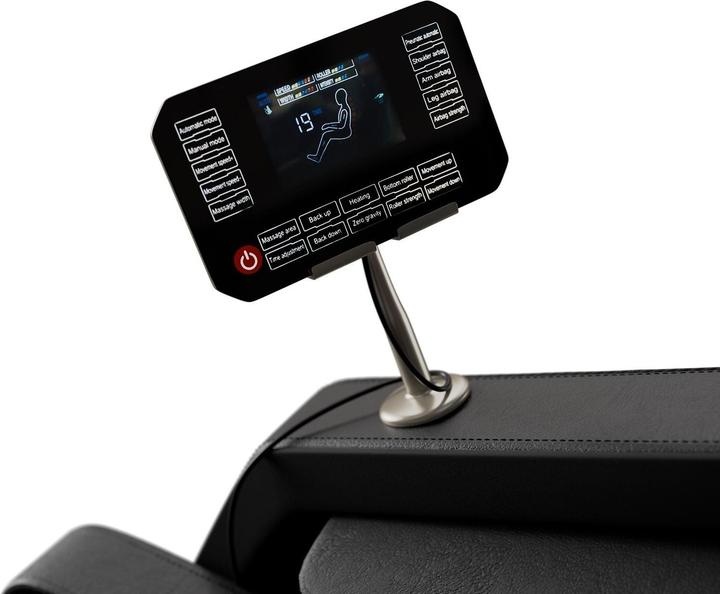 Image du produit Juskys Massagesessel Paros - Schwarz