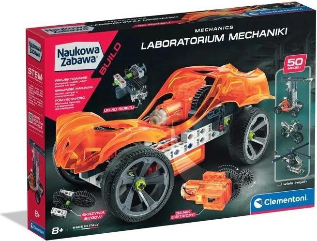 Productafbeelding Clementoni wetenschappelijk plezier. Laboratorium voor mechanica. Trolley 50872