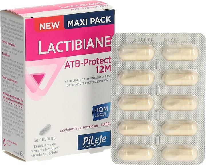 Actual product image Lactibiane ATB Protect Caps (30 Piece, Capsules, 31 g)
