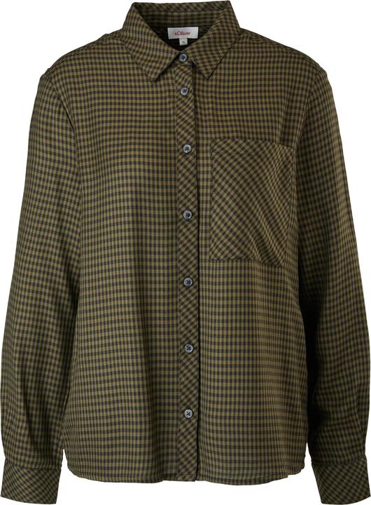 Produktbild s.Oliver Bluse Karobluse aus Modalmix (40)