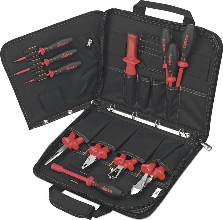 Produktbild Cimco Profi Werkzeugset in Tasche 12 (12 Teile)