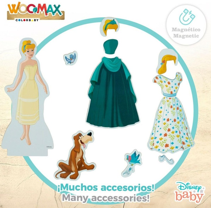 Produktbild Disney Princess Spiel aus Holz Disney Aschenputtel