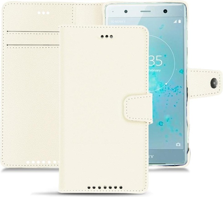 Noreve Lederschutzhülle Wallet (Sony Xperia XZ2 Premium)
