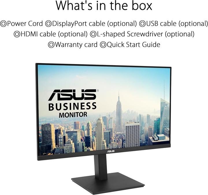 Produktbild ASUS VA27UQSB (3840 x 2160 Pixel, 27")