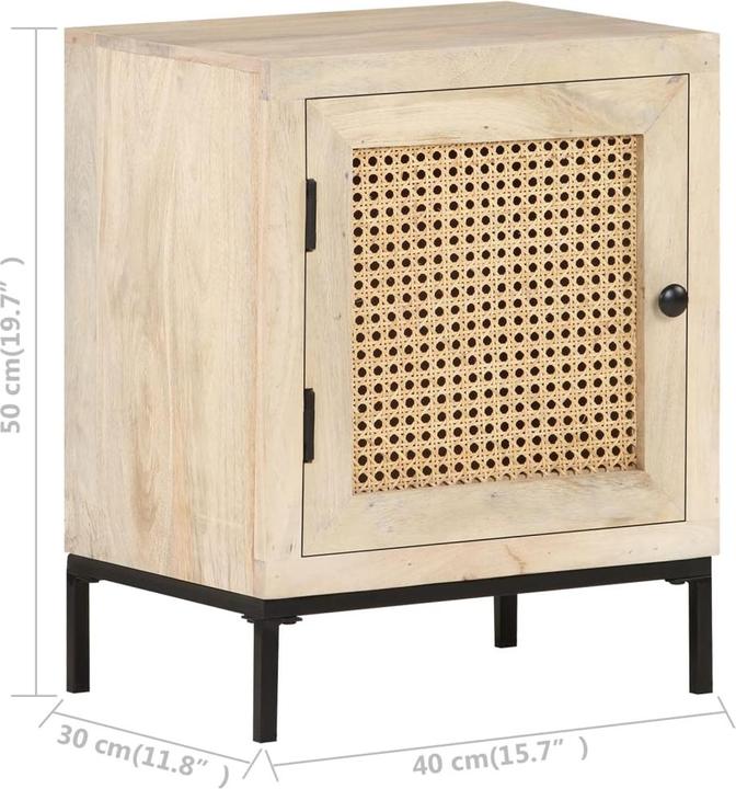 Immagine prodotto vidaXL Nachttisch (40 x 30 x 50 cm)