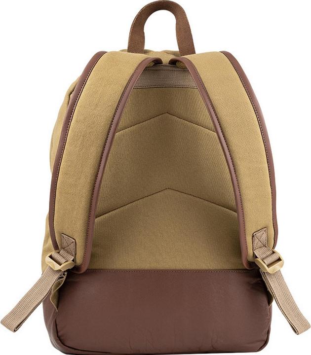 Actual product image Jack Pyke Canvas Leather Trim Backpack