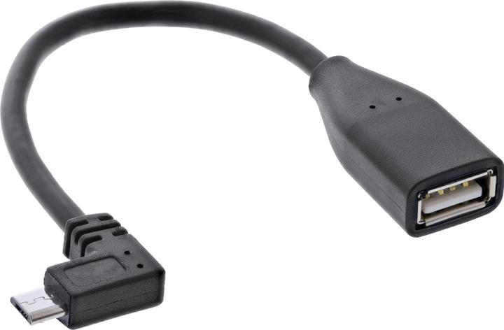 Produktbild InLine Micro-USB OTG Adapterkabel (0.15 m, USB 2.0)