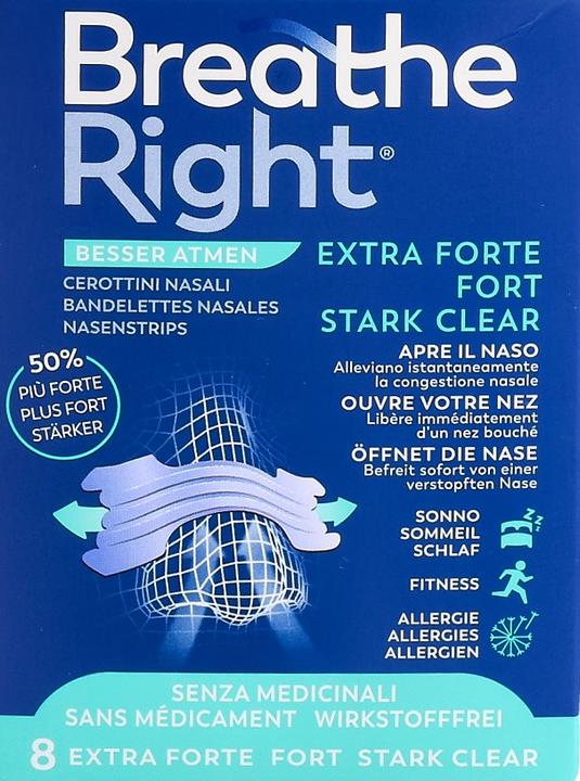 Immagine prodotto Breathe Right Nasenpflaster EXTRA Strenght CLEAR