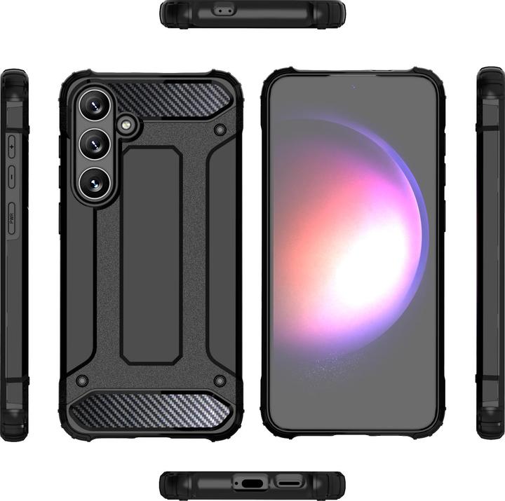 Immagine prodotto Hurtel Armatura ibrida nera (Samsung Galaxy S24)