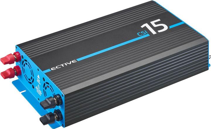 Image du produit Ective CSI 15 Sinus-Wechselrichter 1500W 24V mit Netzvorrangschaltung und Ladegerät (CH-Stecker)