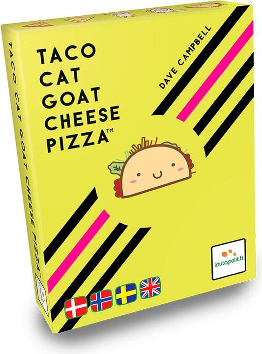 Lautapelit Taco Cat Goat Cheese Pizza - Boardgame (English & Nordic) (SBDK00608) (Norwegisch, Englisch)