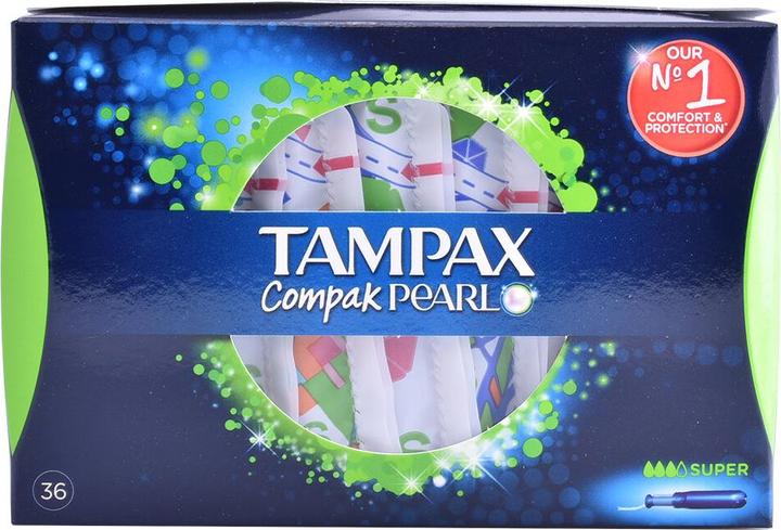 Produktbild Tampax Perle Compak Tampon Super 36 Uds (36x)