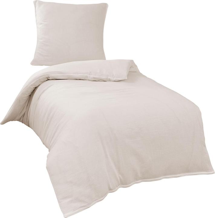 Image du produit Traumschlaf Musselin (Housse de couette, 160x210 cm + 65x100 cm)