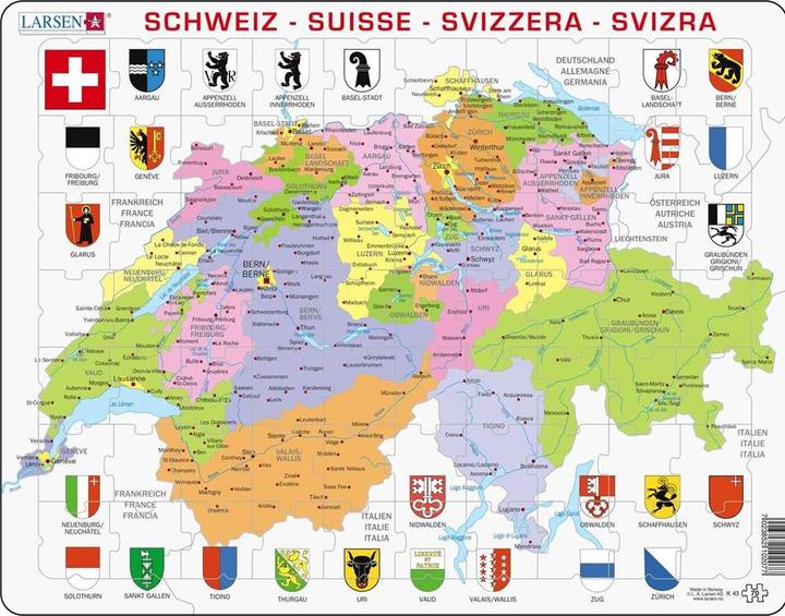 Larsen Suisse Politique (70 pièces)